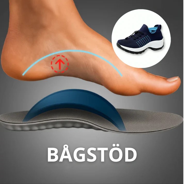 ErgoStride - Ergonomiska smärtlindrande skor